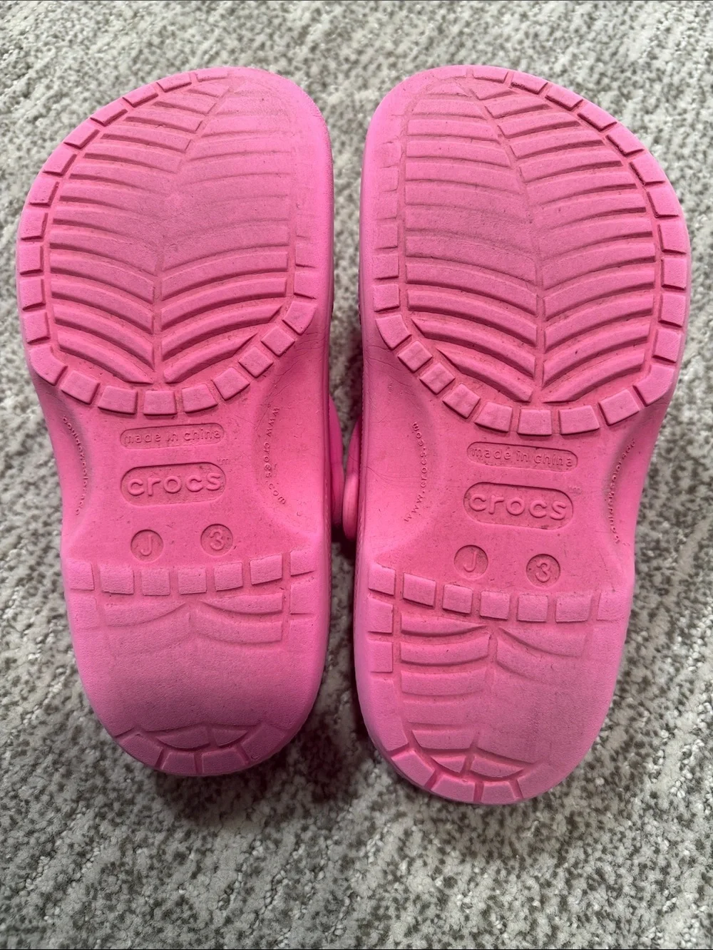 Kids Pink Crocs